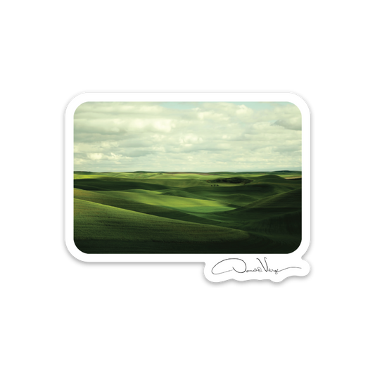 The Palouse Washington PNW Photography Sticker